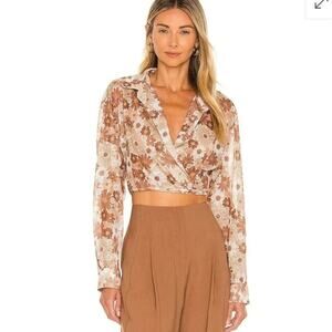 NWT Hansen & Gretel Vanessa Shirt in Hippie Shake